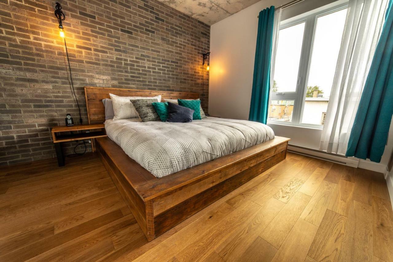 Appartement Aux Havres Urbains - Le Penthouse de la 3ième Avenue à Ville de Québec Extérieur photo