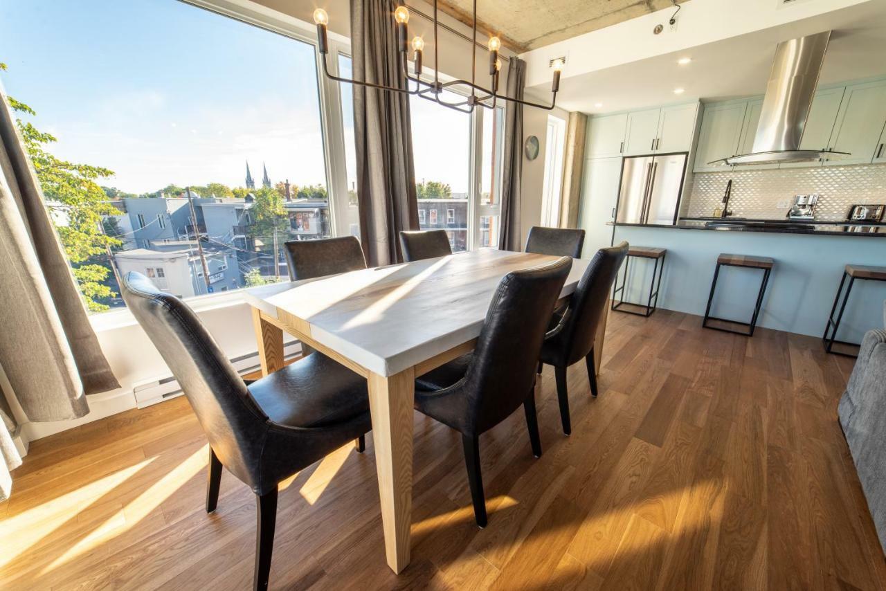 Appartement Aux Havres Urbains - Le Penthouse de la 3ième Avenue à Ville de Québec Extérieur photo