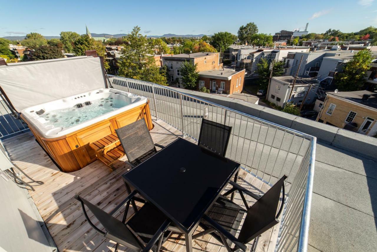 Appartement Aux Havres Urbains - Le Penthouse de la 3ième Avenue à Ville de Québec Extérieur photo