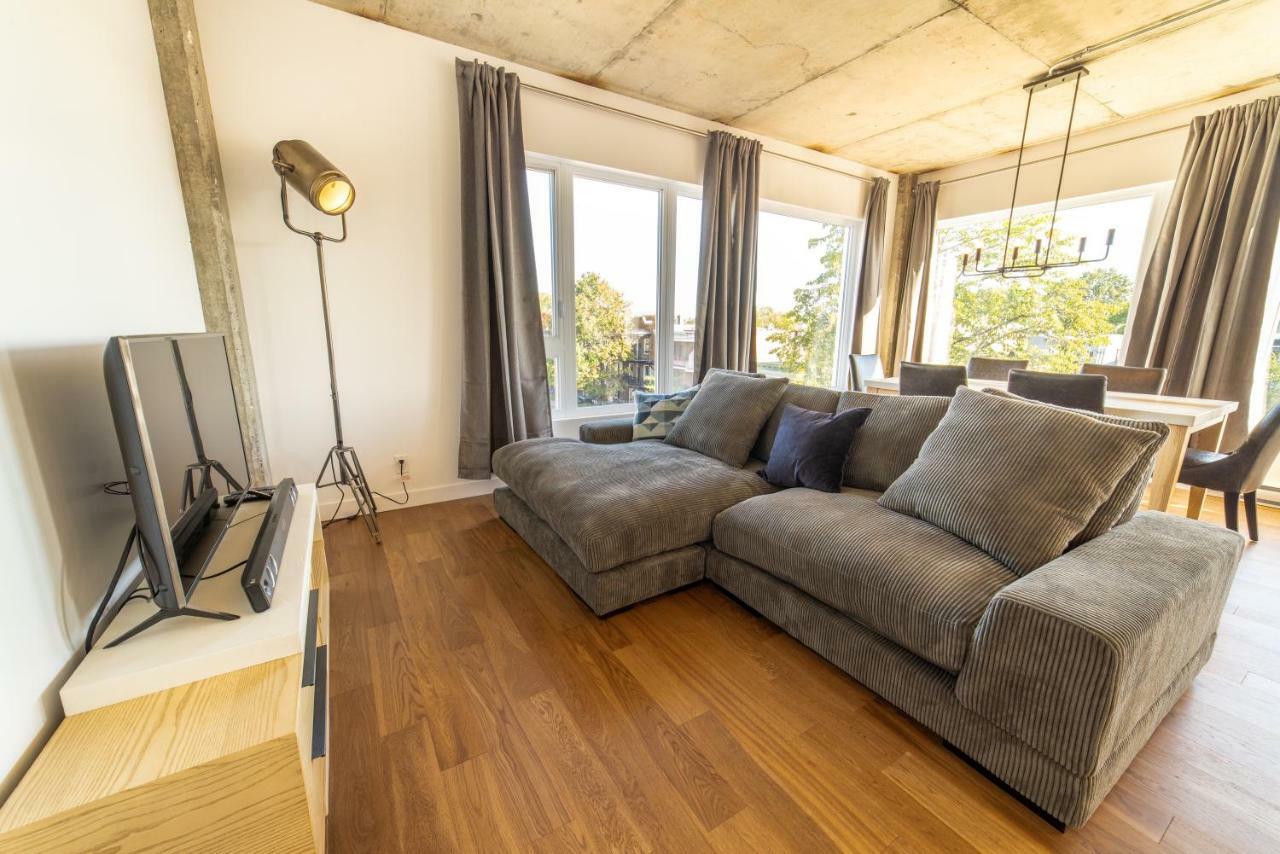 Appartement Aux Havres Urbains - Le Penthouse de la 3ième Avenue à Ville de Québec Extérieur photo