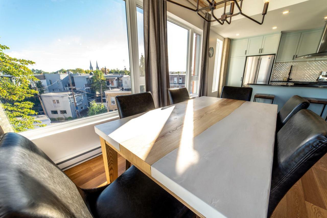 Appartement Aux Havres Urbains - Le Penthouse de la 3ième Avenue à Ville de Québec Extérieur photo