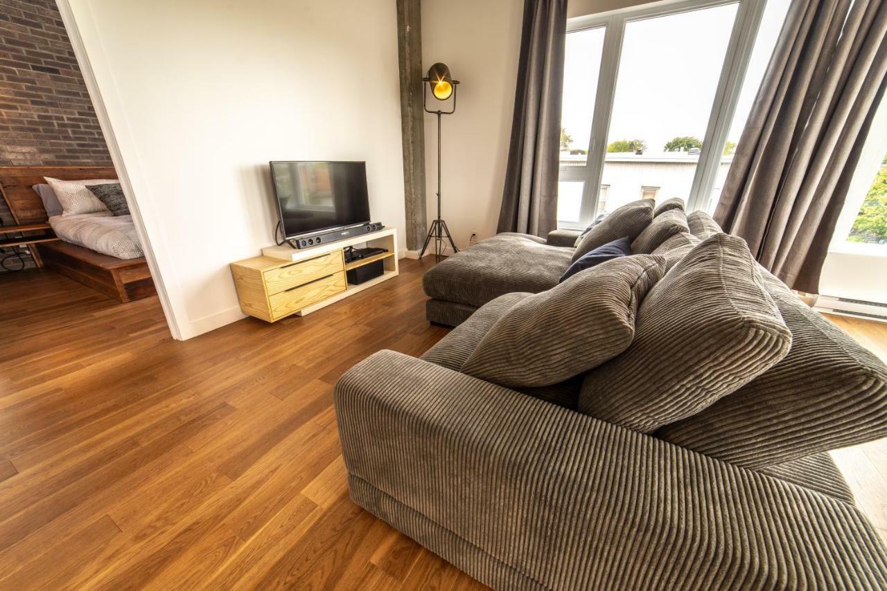 Appartement Aux Havres Urbains - Le Penthouse de la 3ième Avenue à Ville de Québec Extérieur photo