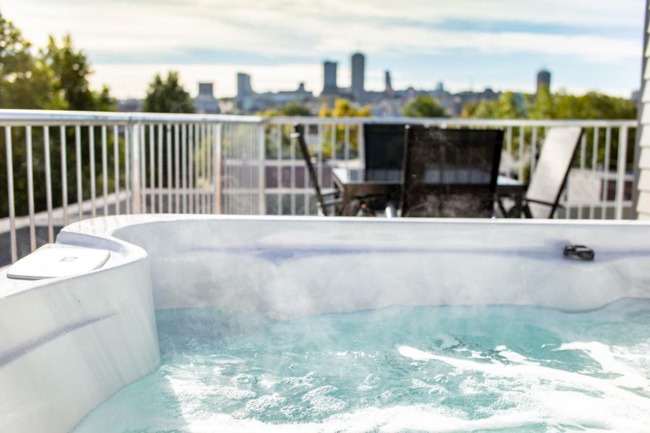 Appartement Aux Havres Urbains - Le Penthouse de la 3ième Avenue à Ville de Québec Extérieur photo
