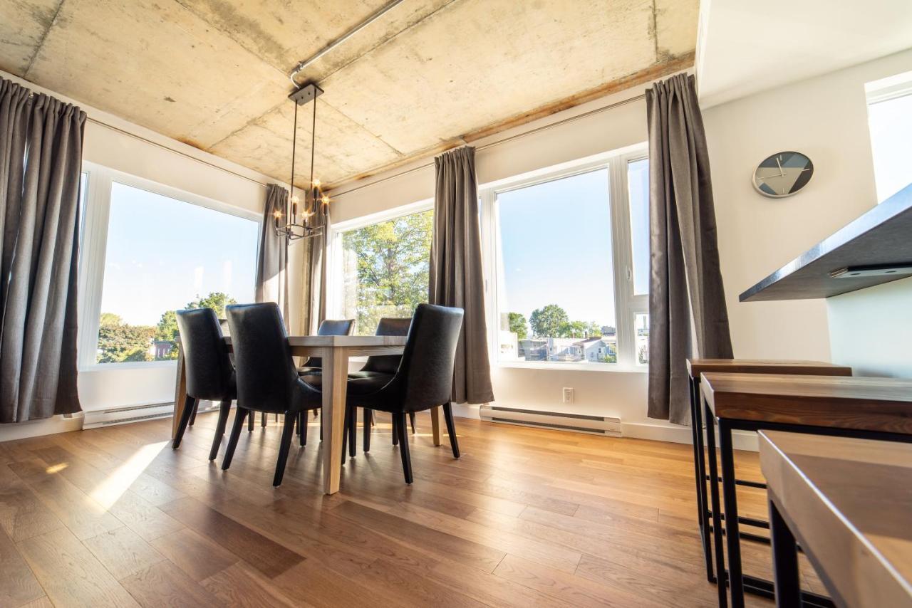 Appartement Aux Havres Urbains - Le Penthouse de la 3ième Avenue à Ville de Québec Extérieur photo